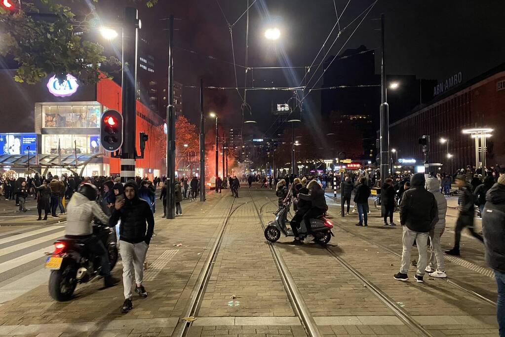 Onrustig bij demonstratie tegen 2G beleid