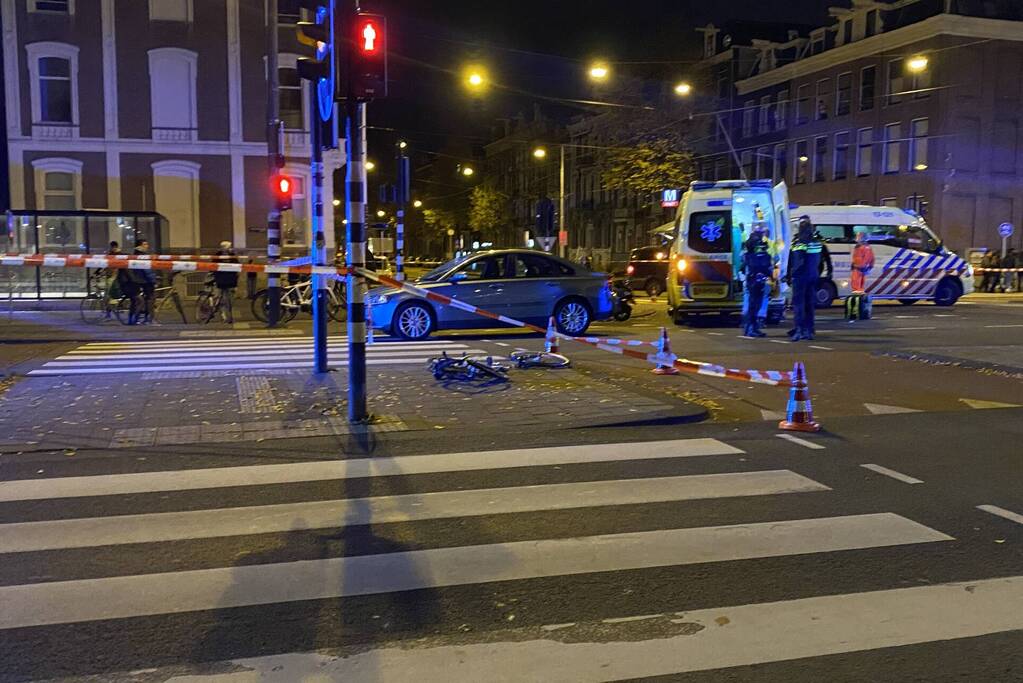 Fietser ernstig gewond bij aanrijding