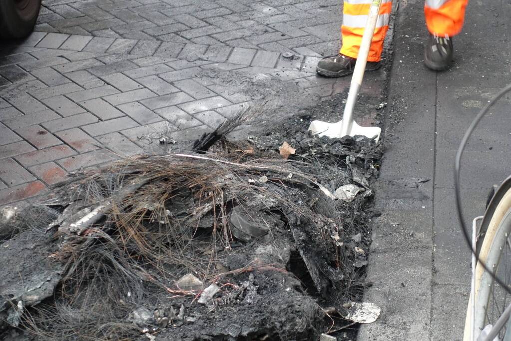 Gemeente druk met puin ruimen na rellen
