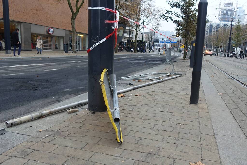 Gemeente druk met puin ruimen na rellen