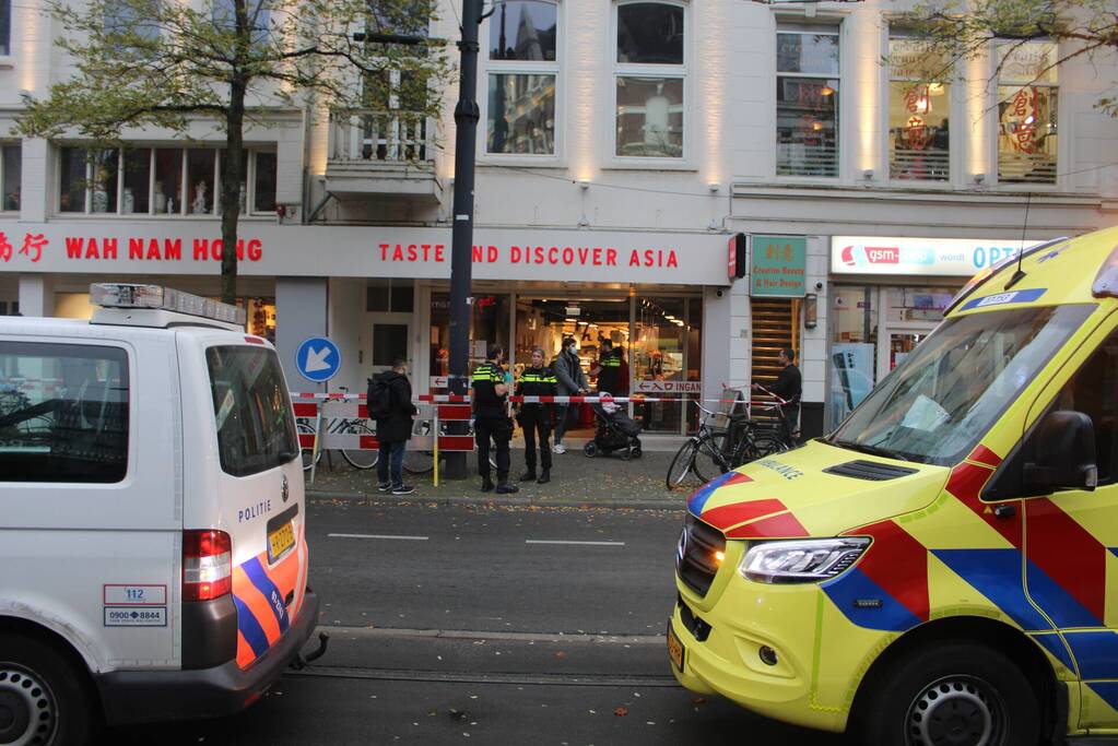 Persoon gewond na steekincident