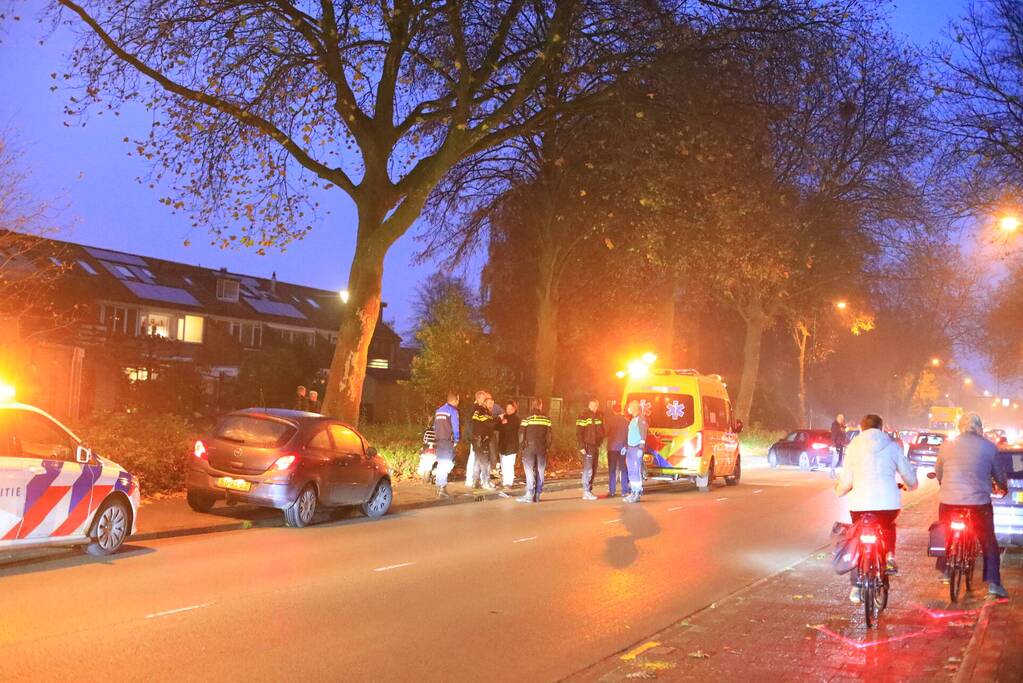 Persoon ernstig gewond bij botsing tussen fiets en scooter