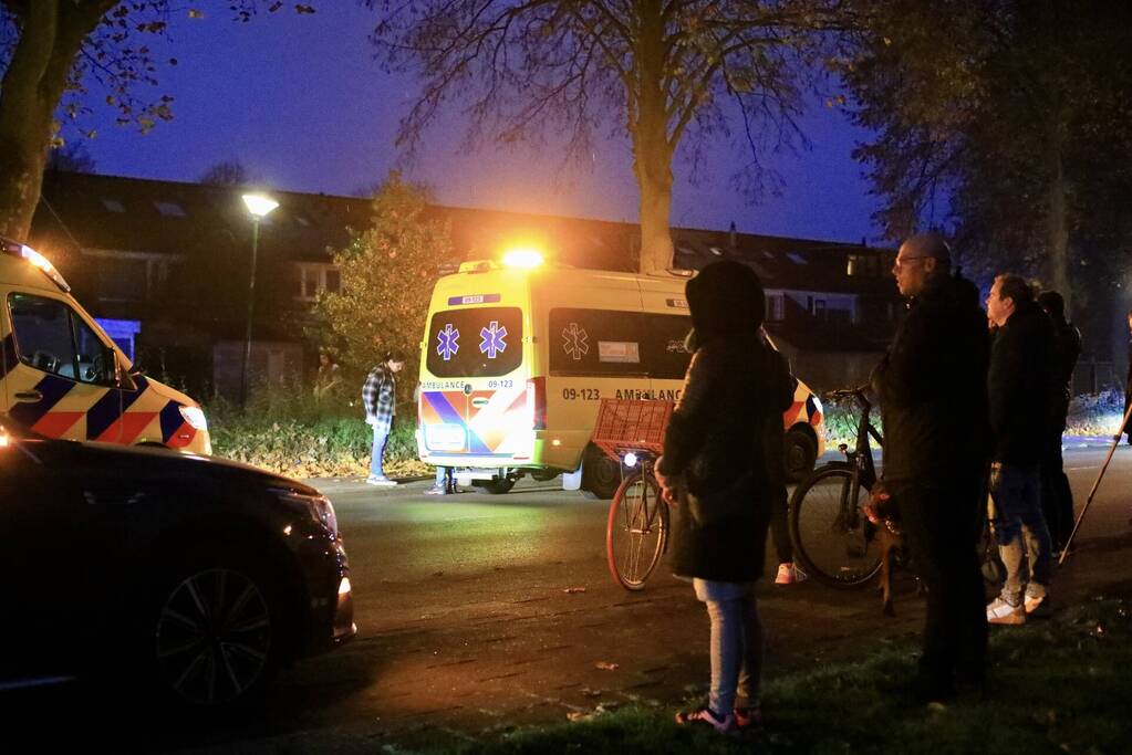 Persoon ernstig gewond bij botsing tussen fiets en scooter