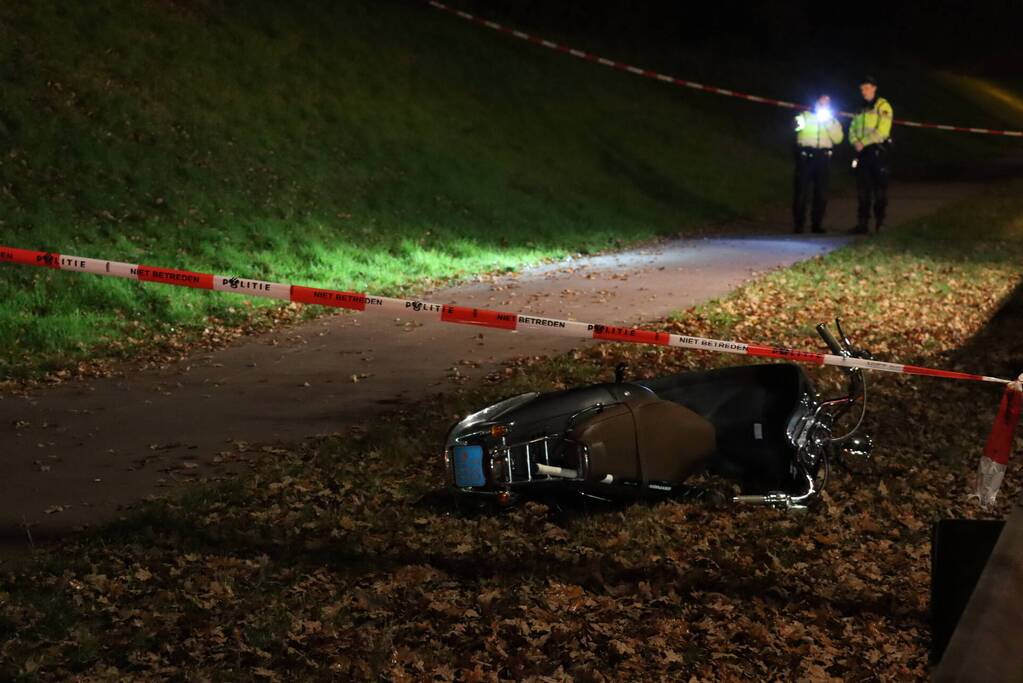 Scooterrijder gewond na ongeval