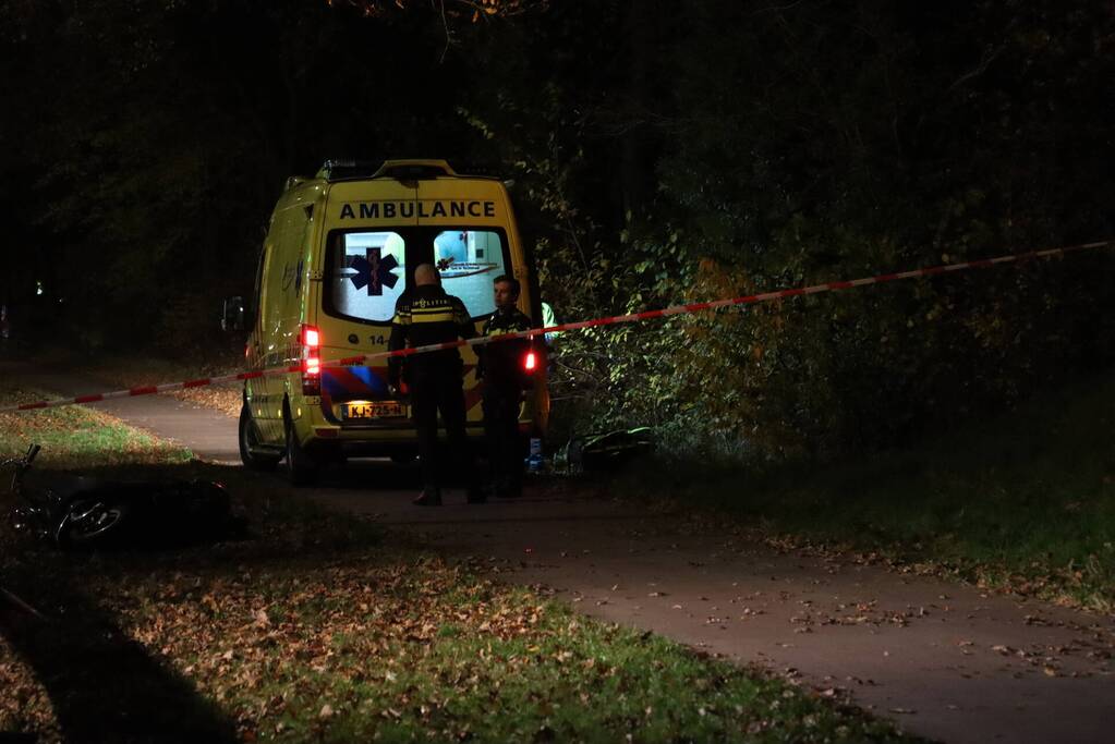 Scooterrijder gewond na ongeval