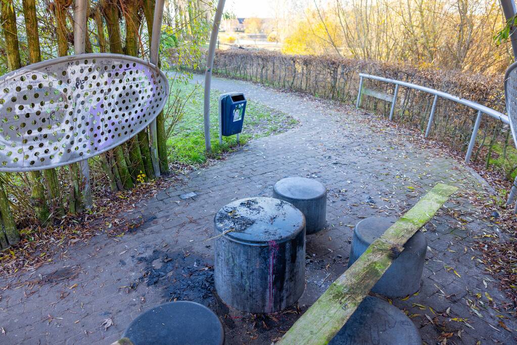 Vernieling en brandstichting in Kattenbroek