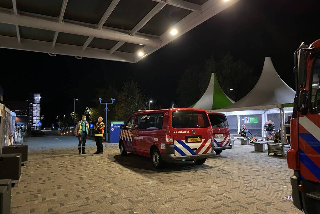 Grote brandweerinzet na vreemde lucht in ziekenhuis