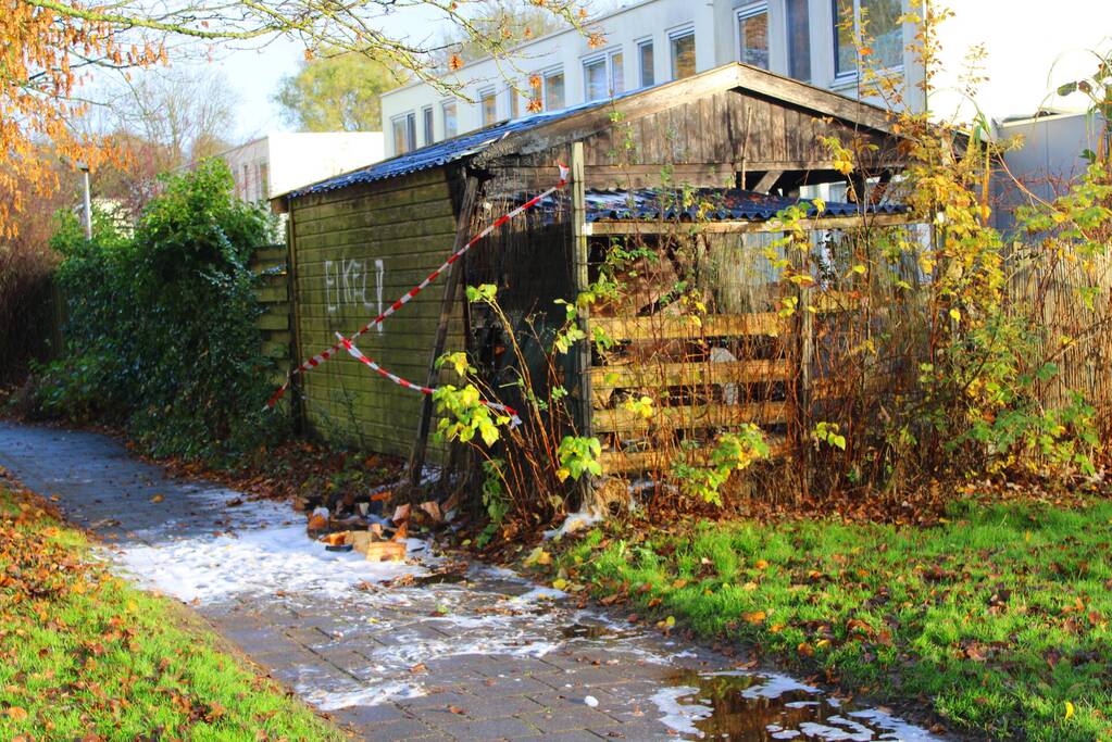 Schuur in Bilgaard loopt schade op door brand