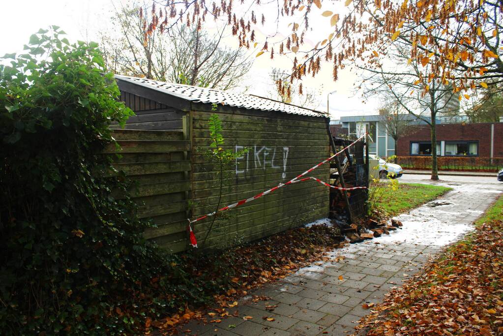 Schuur in Bilgaard loopt schade op door brand