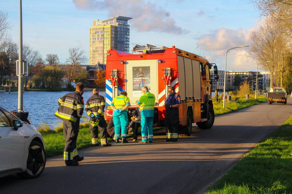 Kind komt vast te zitten tussen spaken van fiets