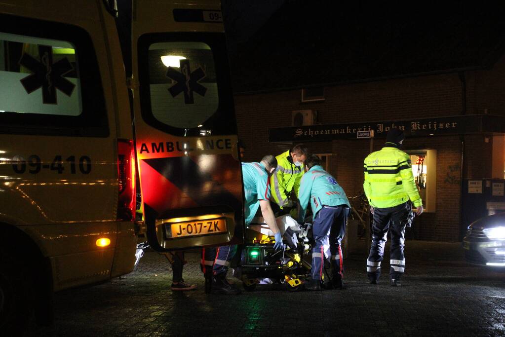 Verkeershinder door ongeval op kruising