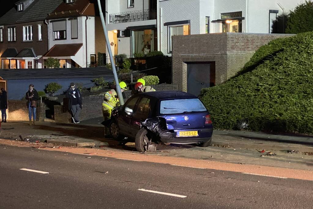 Drie auto's beschadigd door ongeval