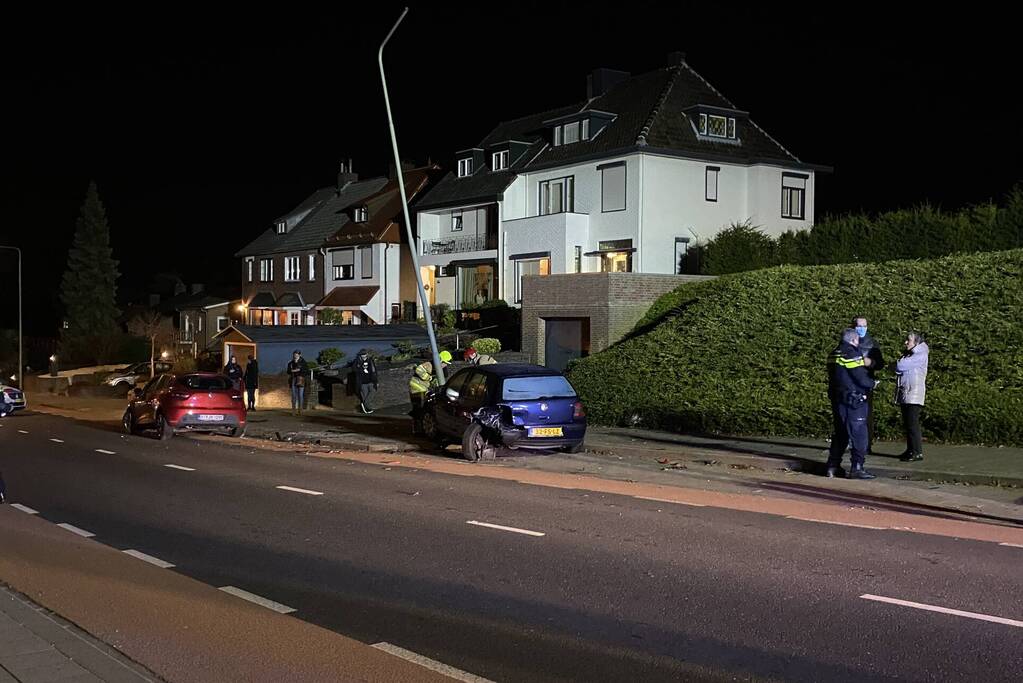 Drie auto's beschadigd door ongeval