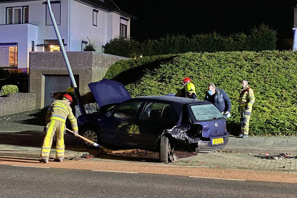 Drie auto's beschadigd door ongeval