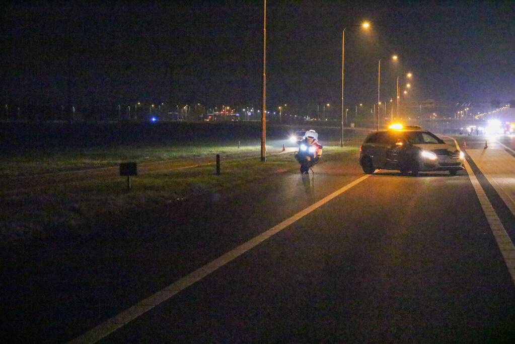 Motorrijder raakt zwaargewond na val