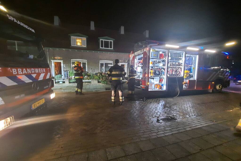 Woningbrand snel onder controle