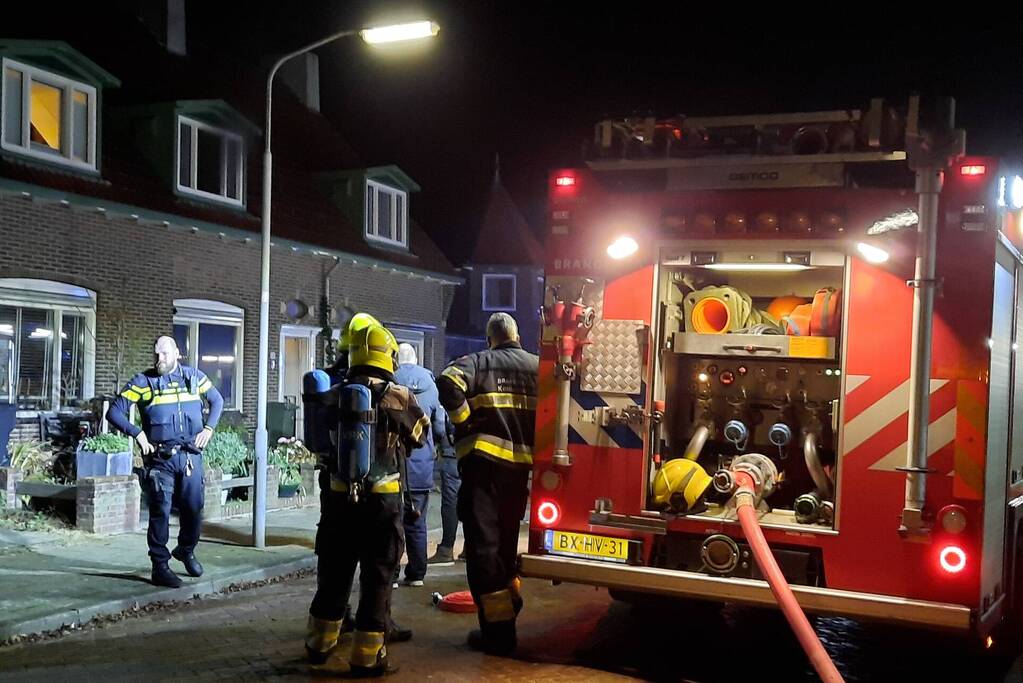 Woningbrand snel onder controle