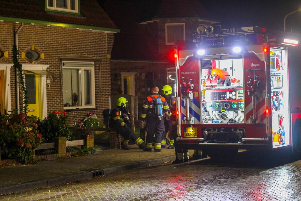 Woningbrand snel onder controle