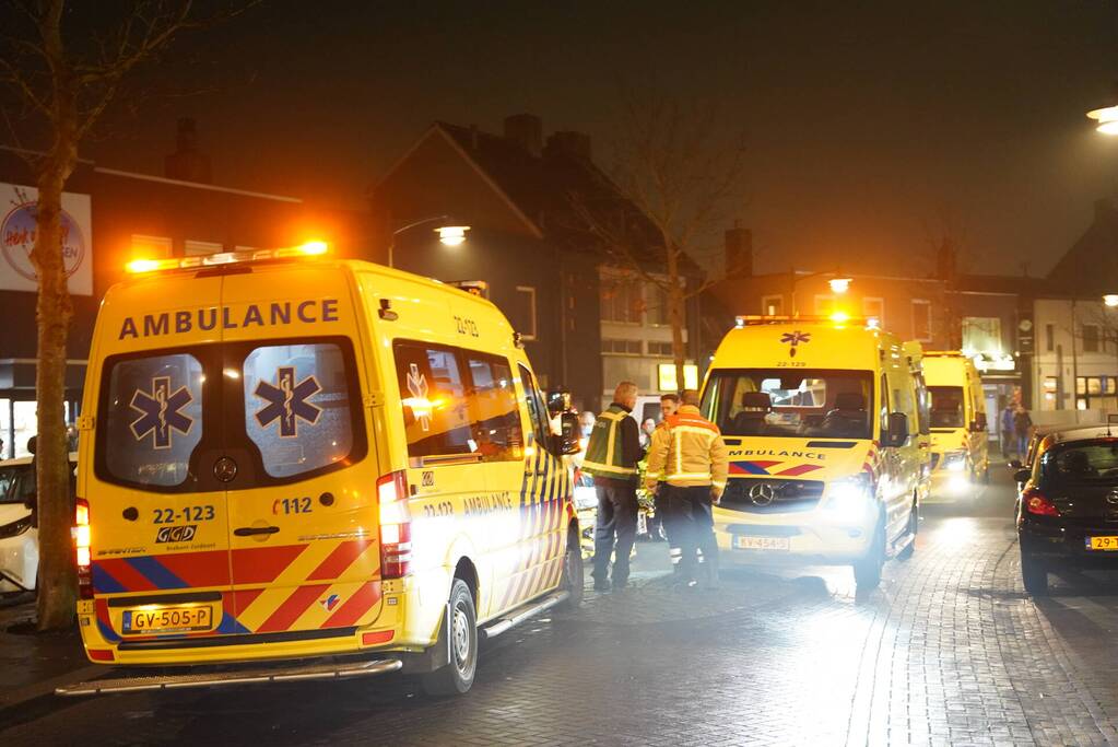 Drie fietsers gewond door ongeval met bestelbus