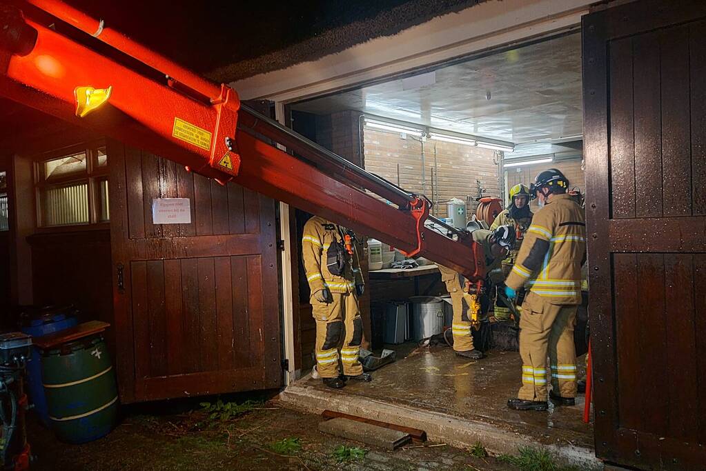 Paard overleden na val in put