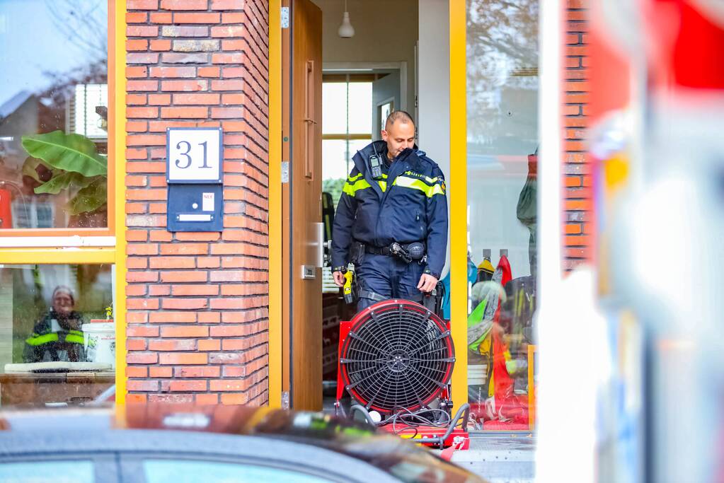 Keukenapparatuur vat vlam