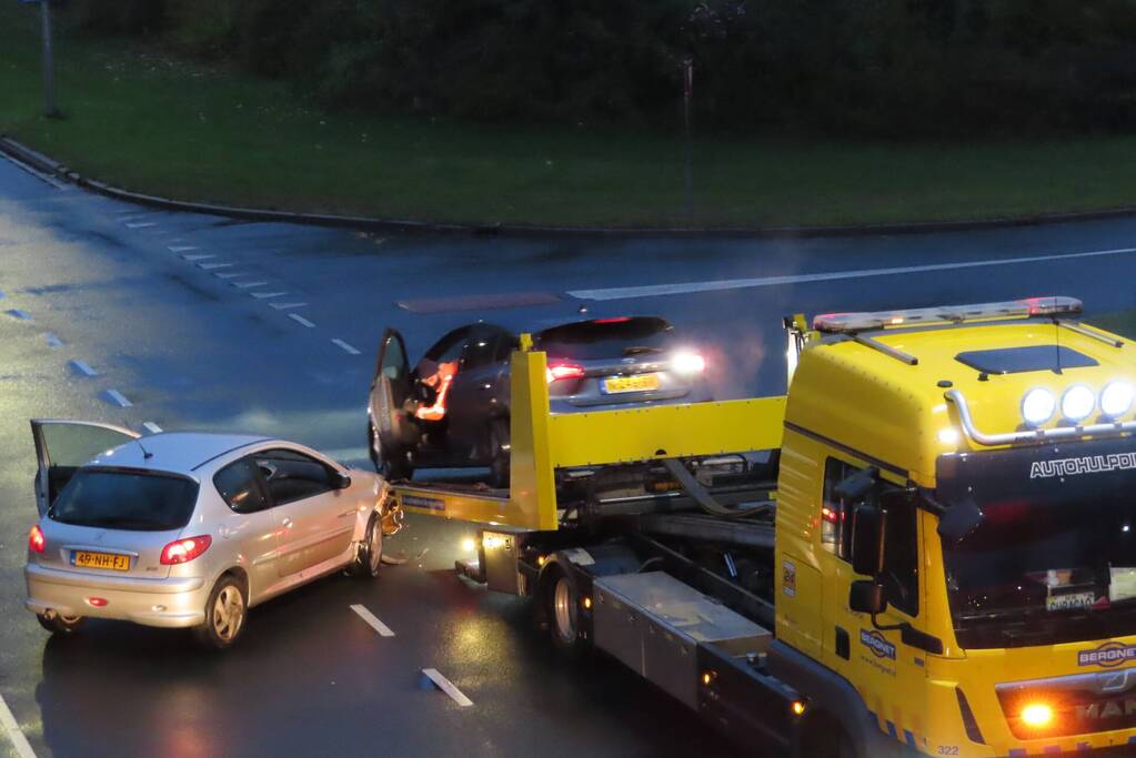 Schade bij ongeval op kruising