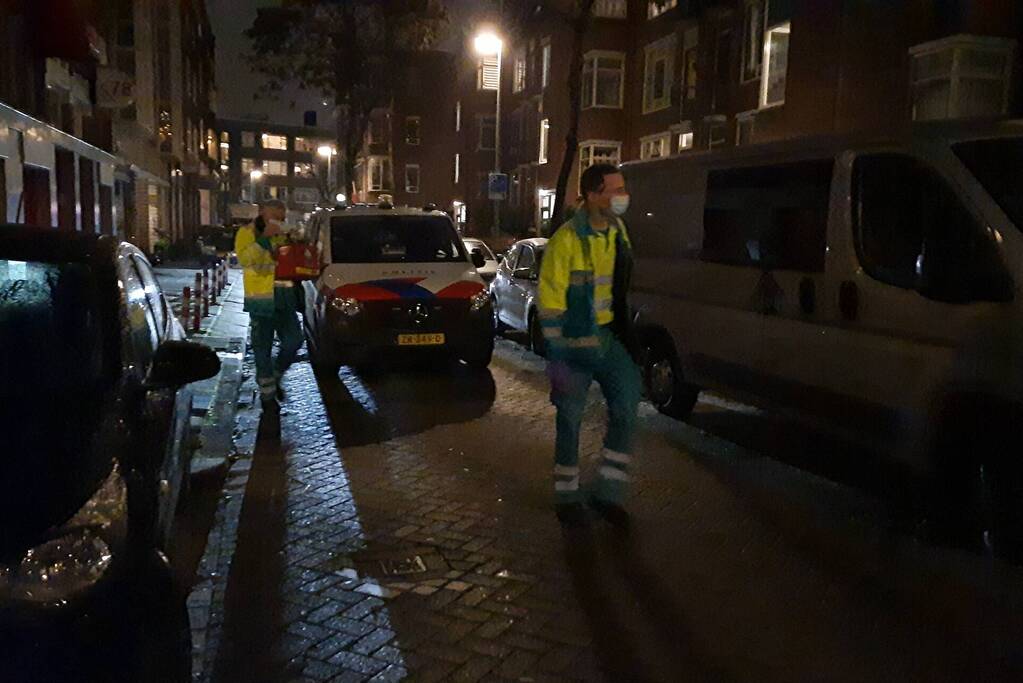 Politie doet onderzoek in woning door overval