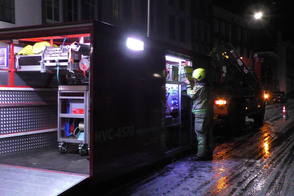 Persoon bedolven in put