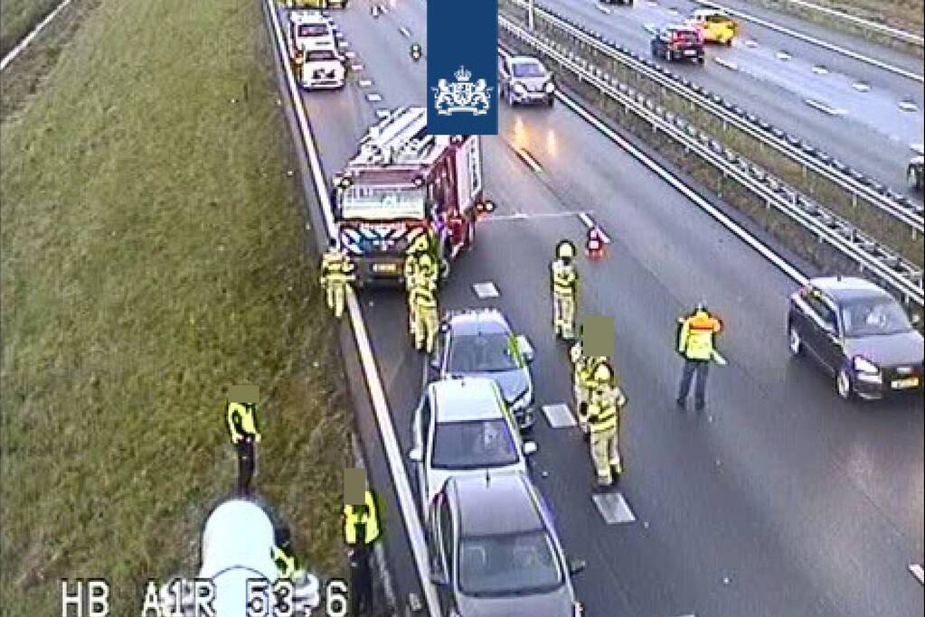 Lange files na ongeval op snelweg