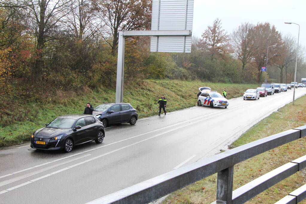 Flinke Schade bij kop-staart aanrijding