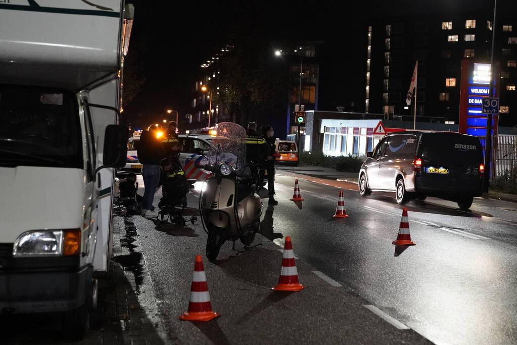 Fietsster gewond bij aanrijding