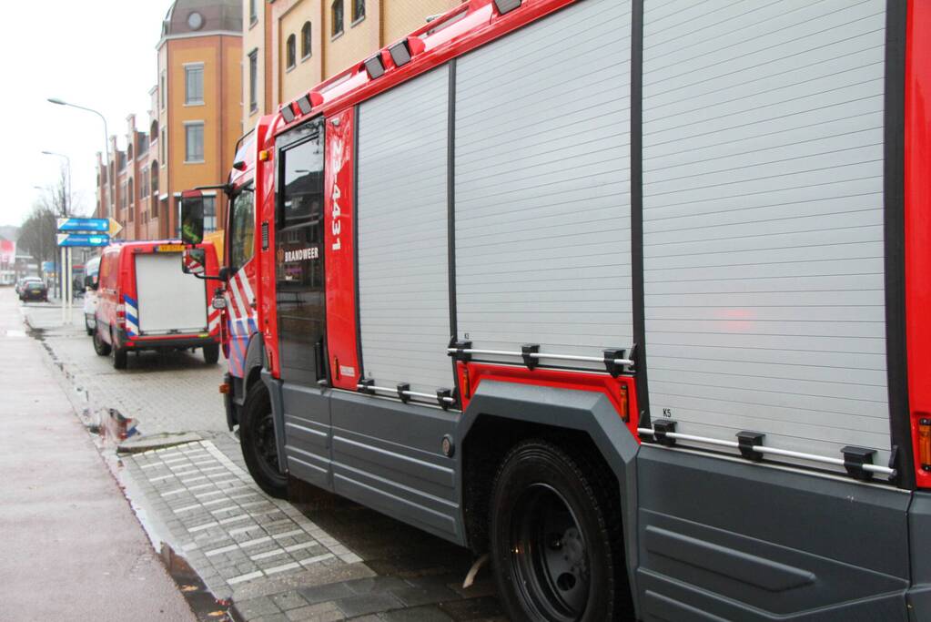 Gasleiding geraakt bij werkzaamheden in parkeergarage