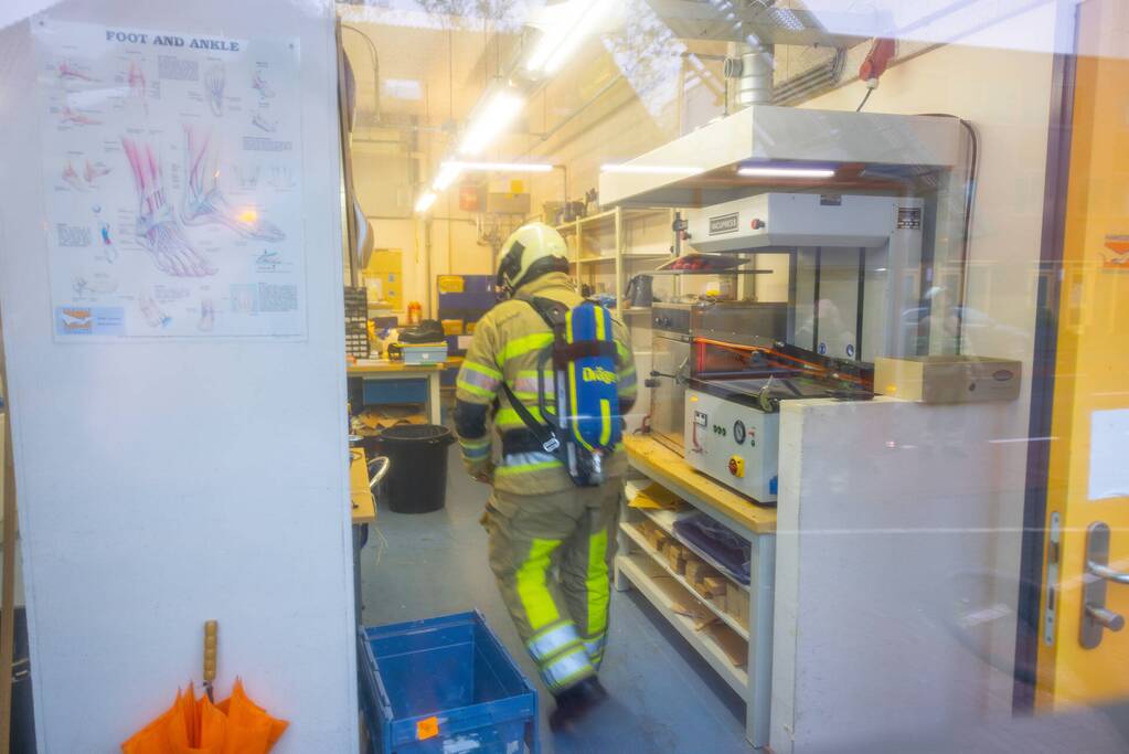 Brand in winkel van Hanssen footcare