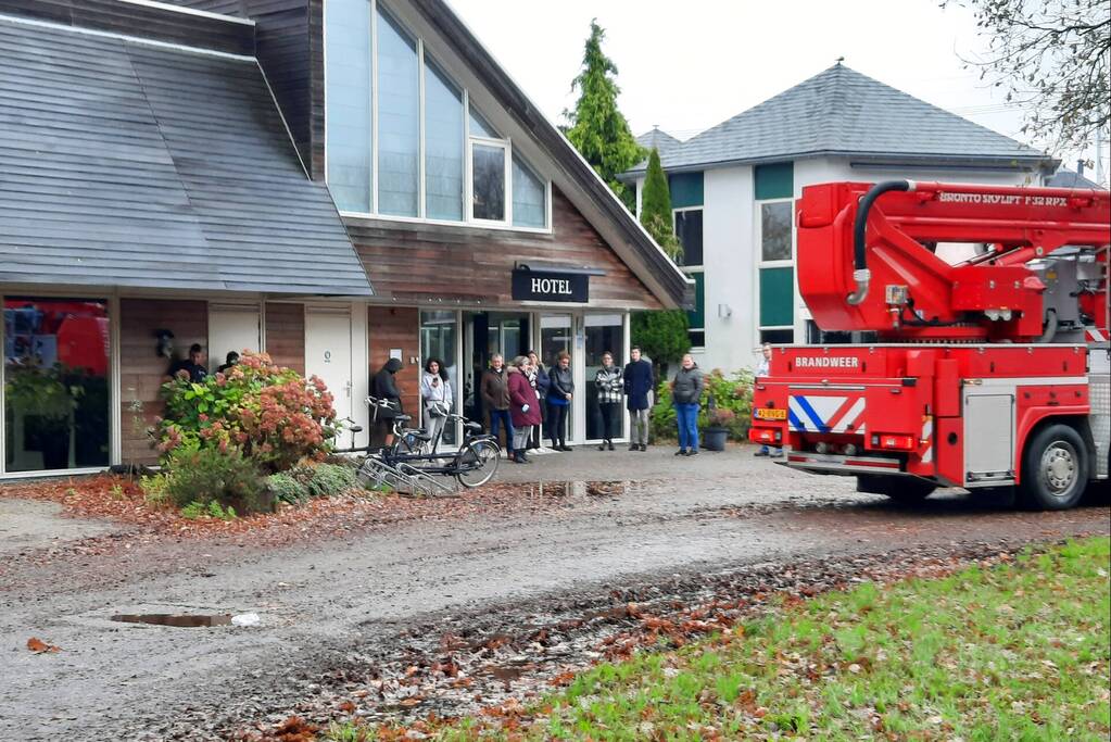 Brand bij Fletcher hotel Spaarnwoude snel onder controle