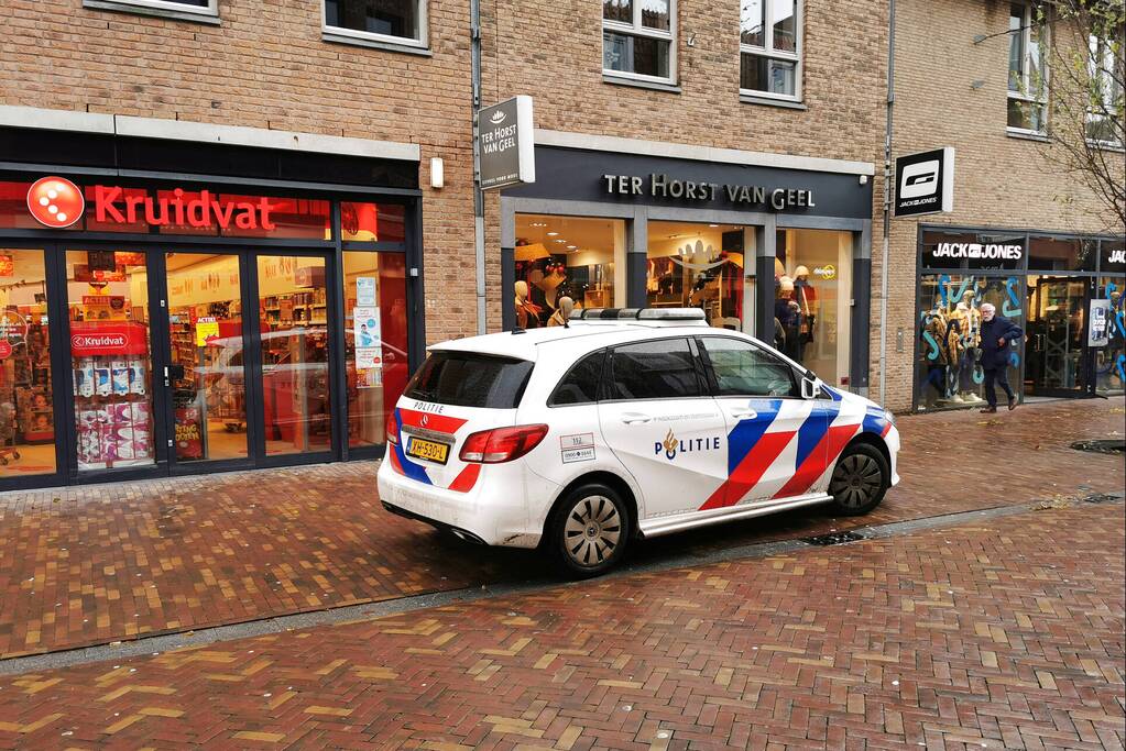 Politie onderzoekt overval op het Kruidvat