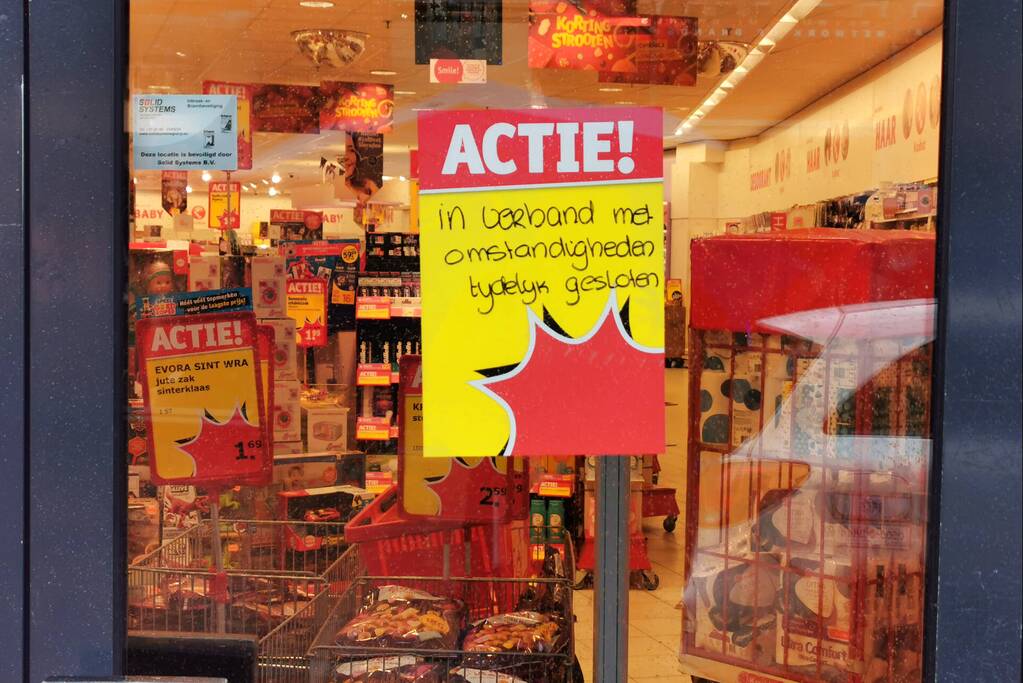 Politie onderzoekt overval op het Kruidvat