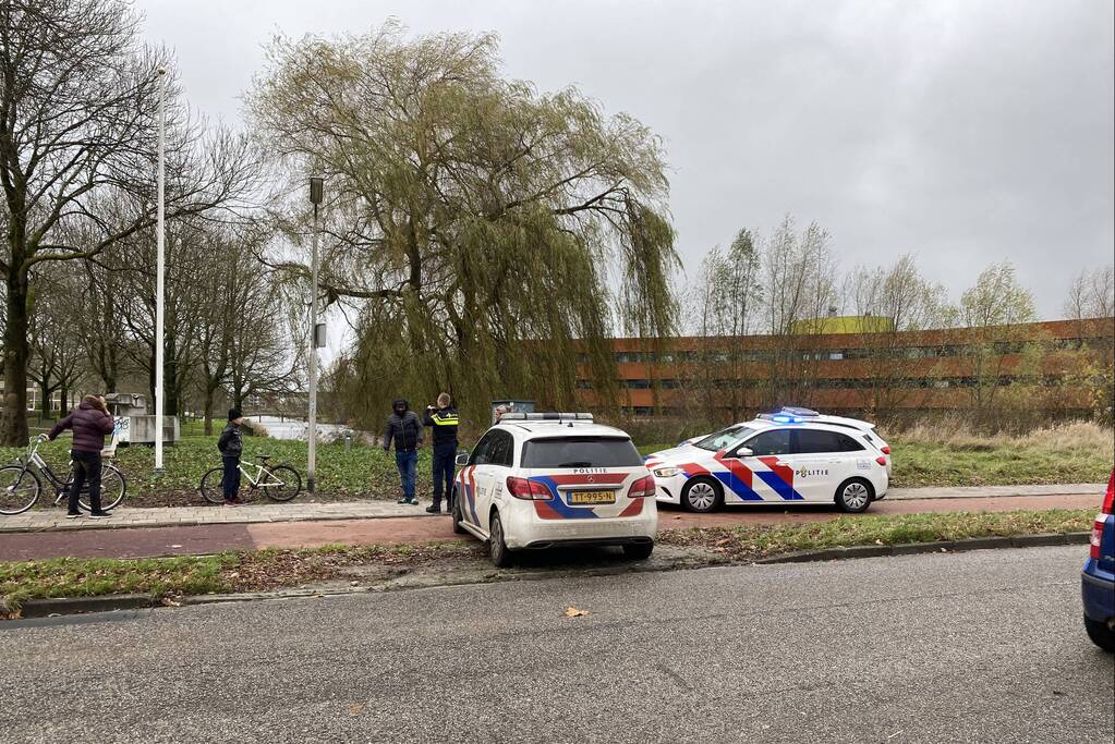 Persoon te water na beroving