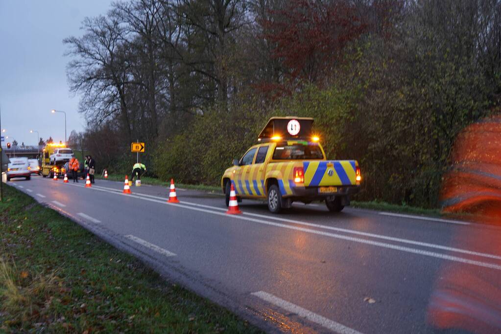 Botsing tussen twee voertuigen