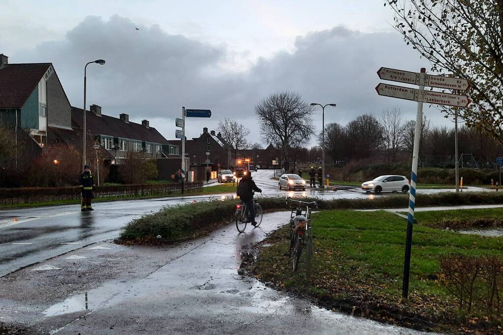 Groot spoor zorgt voor inzet hulpdiensten