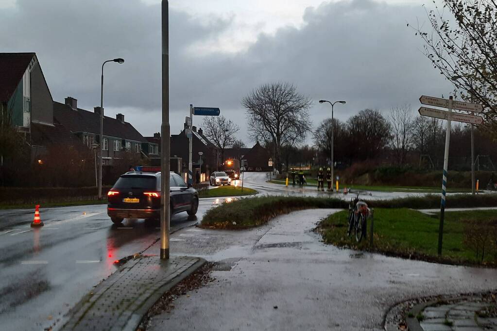 Groot spoor zorgt voor inzet hulpdiensten