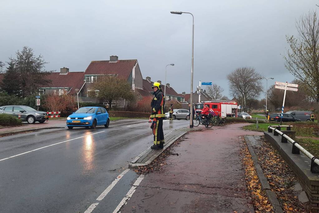 Groot spoor zorgt voor inzet hulpdiensten