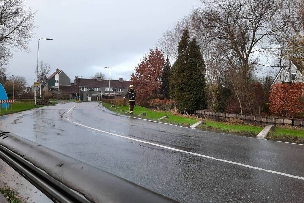 Groot spoor zorgt voor inzet hulpdiensten