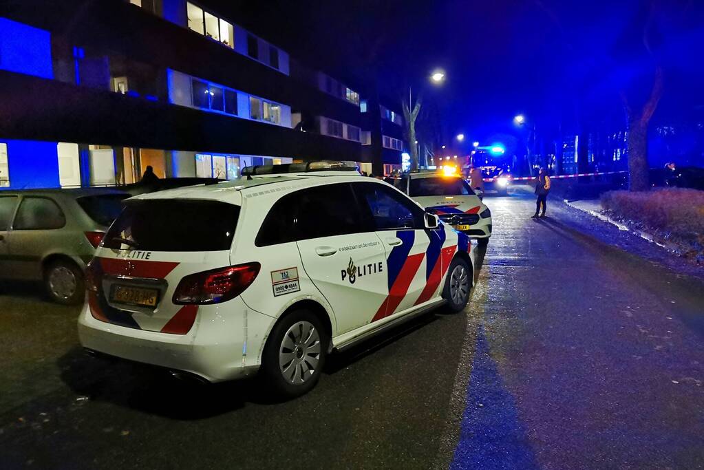 Veel rook bij brand in appartementencomplex
