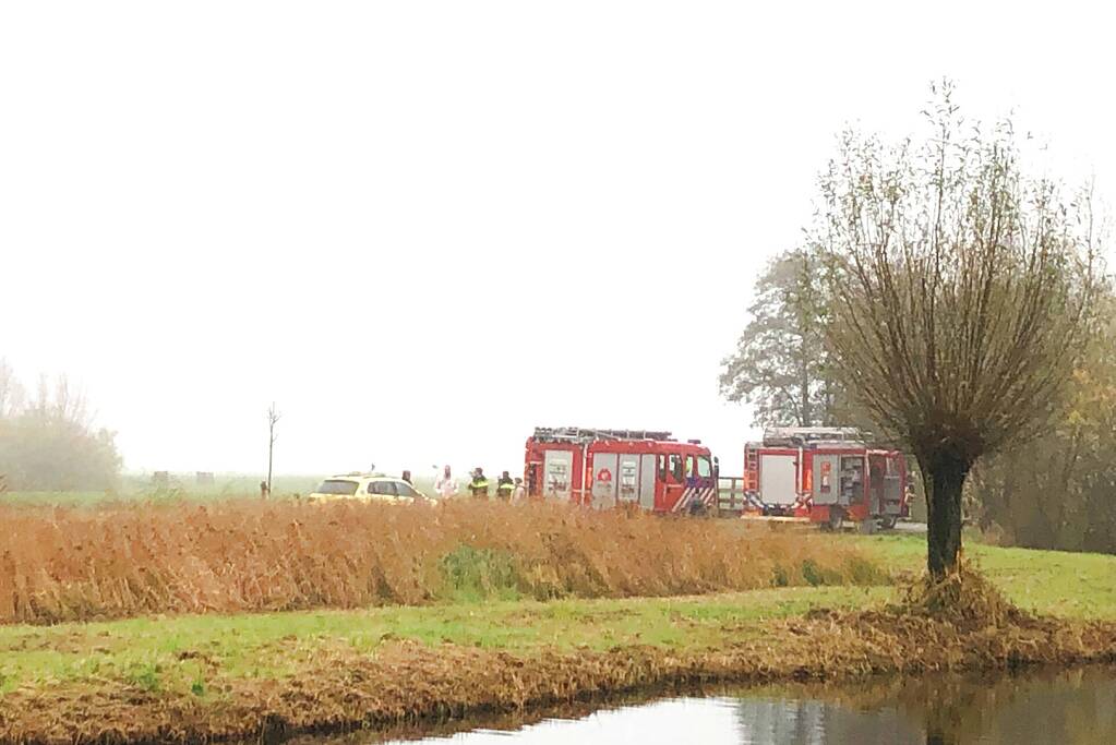 Overleden man aangetroffen in het water