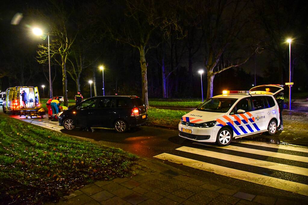 Voetganger zwaargewond bij aanrijding