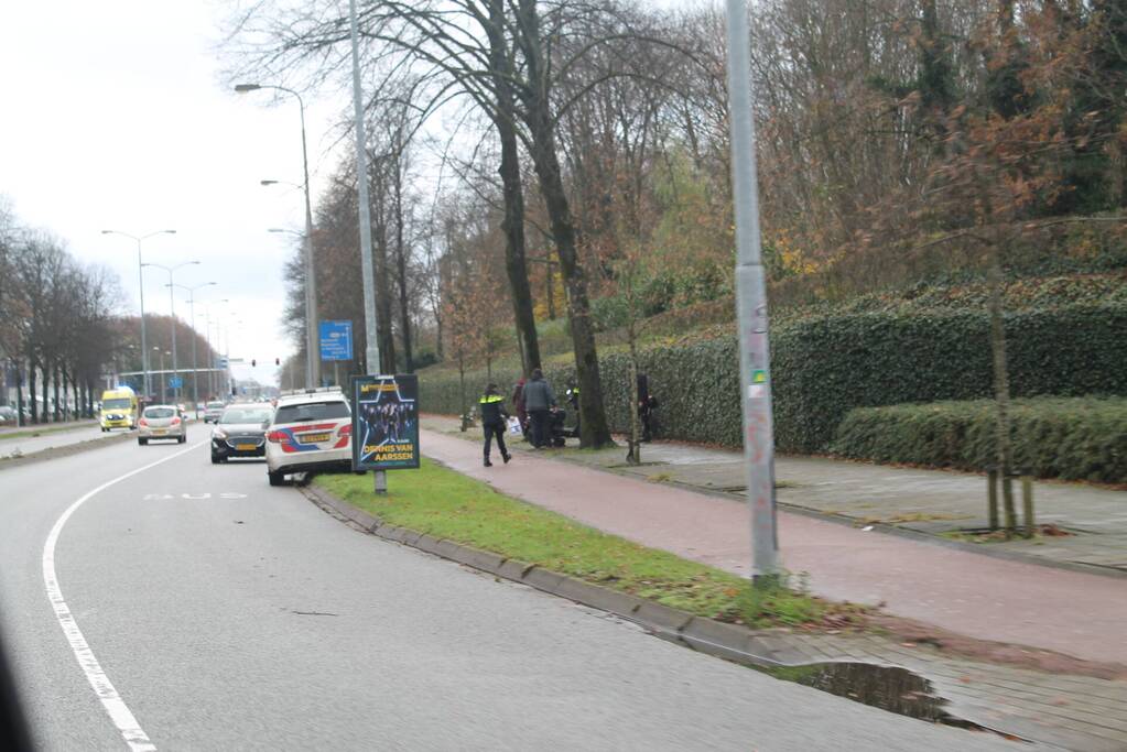 Gewonde na ongeval met scooter