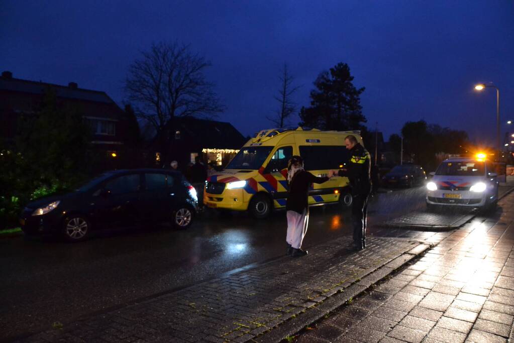 Twee personen aangehouden door opzettelijke botsing