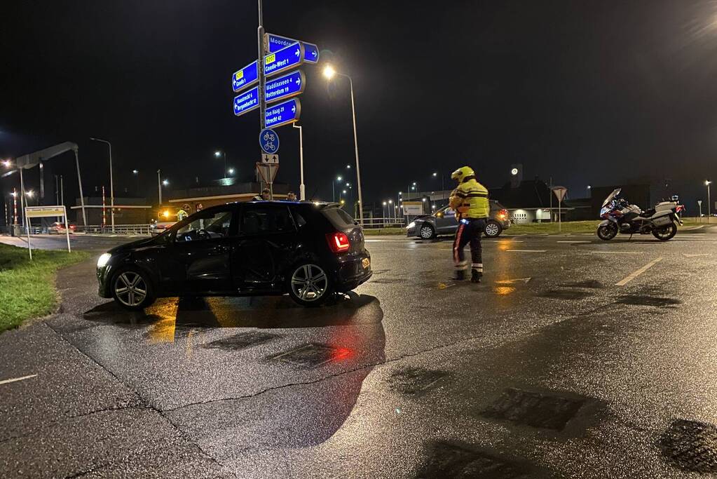 Flinke schade aan personenauto's door ongeval