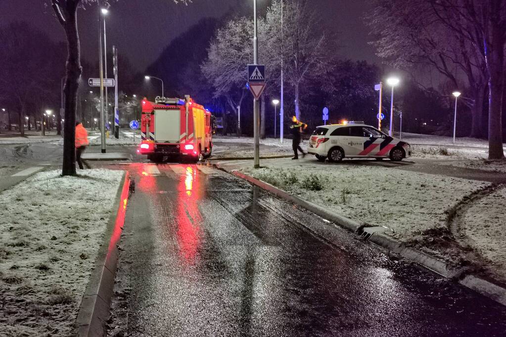 Persoon raakt te water in stroombergvijver
