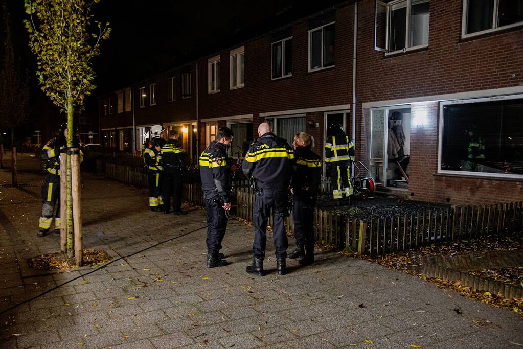 Rookontwikkeling in woning na vuurwerk